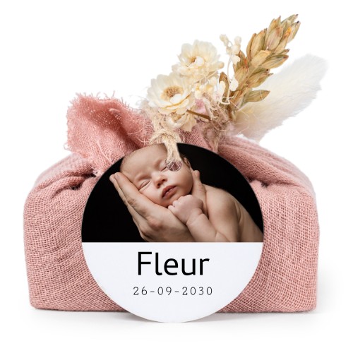 Seifen in rosa Tetra Pak mit rundem Etikett (6er-Set)