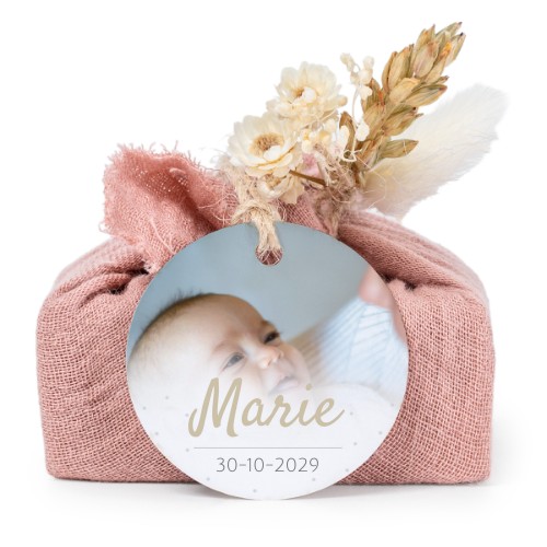 Pink cotton wrapped soaps with round label (6 pcs) Pink cotton wrapped soaps with round label (6 pcs)