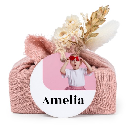 Pink cotton wrapped soaps with round label (6 pcs) Pink cotton wrapped soaps with round label (6 pcs)