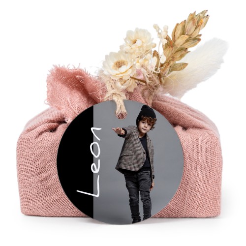 Saippuat rosa kangaskääreessä, pyöreä etiketti (6 kpl)