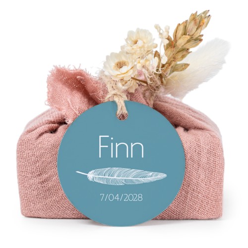 Seifen in rosa Tetra Pak mit rundem Etikett (6er-Set)