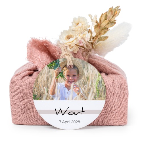 Seifen in rosa Tetra Pak mit rundem Etikett (6er-Set)