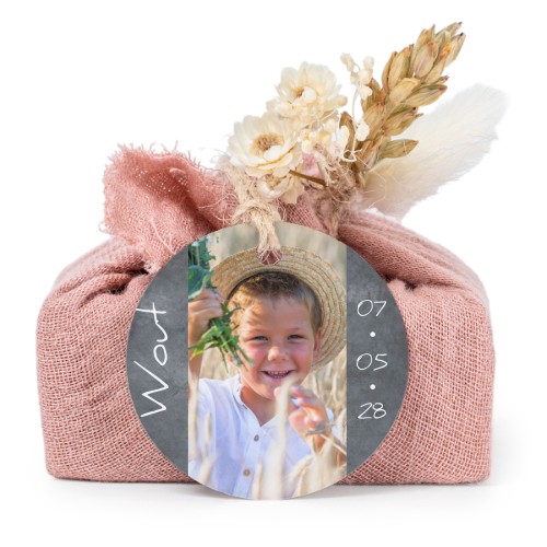 Saippuat rosa kangaskääreessä, pyöreä etiketti (6 kpl)