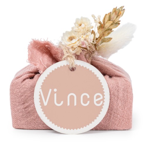 Saippuat rosa kangaskääreessä, pyöreä etiketti (6 kpl) Saippuat rosa kangaskääreessä, pyöreä etiketti (6 kpl)