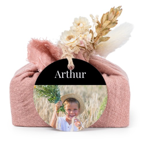 Seifen in rosa Tetra Pak mit rundem Etikett (6er-Set)