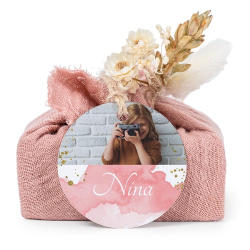 Watercolor Golden Circle