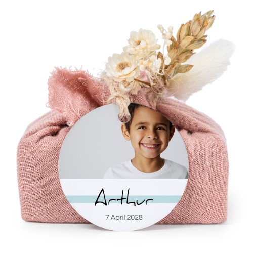 Seifen in rosa Tetra Pak mit rundem Etikett (6er-Set)