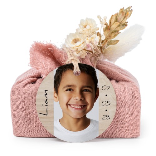 Lot de 6 savons avec emballage en coton rose et étiquettes rondes Lot de 6 savons avec emballage en coton rose et étiquettes rondes