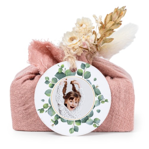 TvÄlar i rosa tygförpackningar med rund etikett (6 st) TvÄlar i rosa tygförpackningar med rund etikett (6 st)