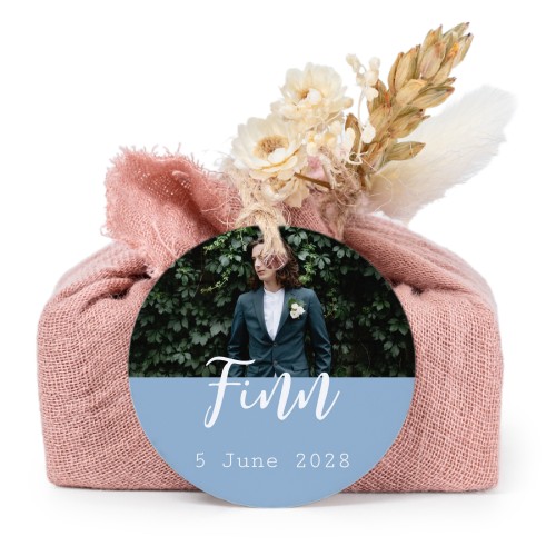 Seifen in rosa Tetra Pak mit rundem Etikett (6er-Set)