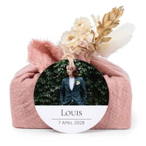 Pink cotton wrapped soaps with round label (6 pcs) Pink cotton wrapped soaps with round label (6 pcs)