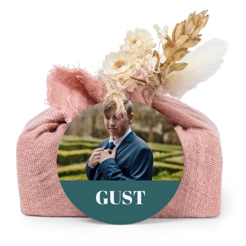 Seifen in rosa Tetra Pak mit rundem Etikett (6er-Set)