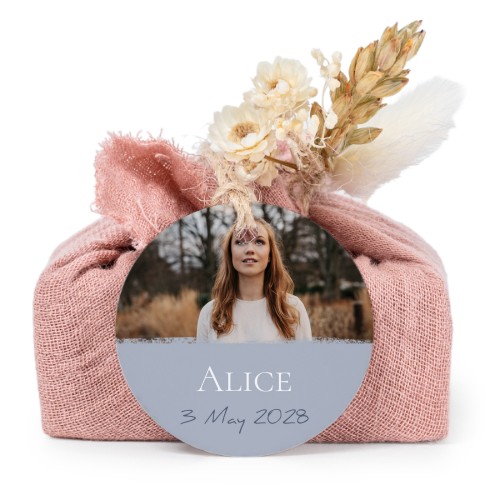 Seifen in rosa Tetra Pak mit rundem Etikett (6er-Set)