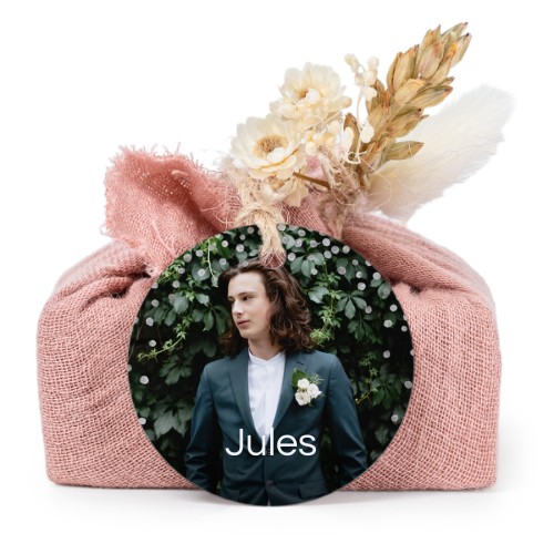 Pink cotton wrapped soaps with round label (6 pcs) Pink cotton wrapped soaps with round label (6 pcs)