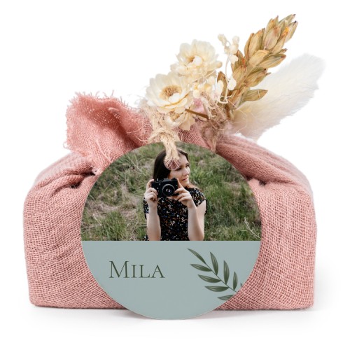 Seifen in rosa Tetra Pak mit rundem Etikett (6er-Set)