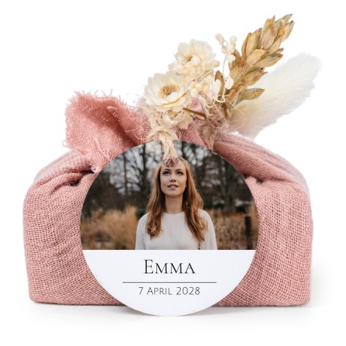 Pink cotton wrapped soaps with round label (6 pcs) Pink cotton wrapped soaps with round label (6 pcs)