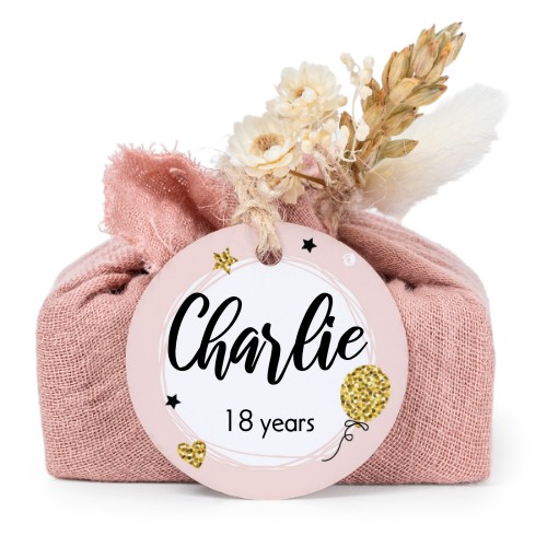 Birthday Flags - Text Only