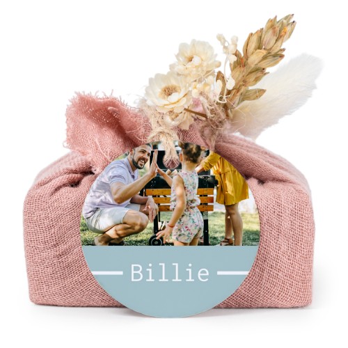 Seifen in rosa Tetra Pak mit rundem Etikett (6er-Set)