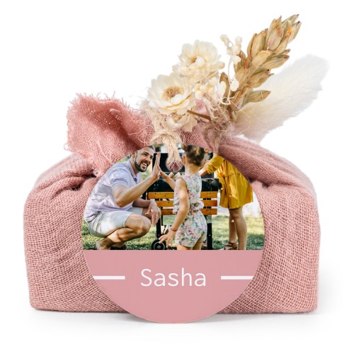 Pink cotton wrapped soaps with round label (6 pcs) Pink cotton wrapped soaps with round label (6 pcs)