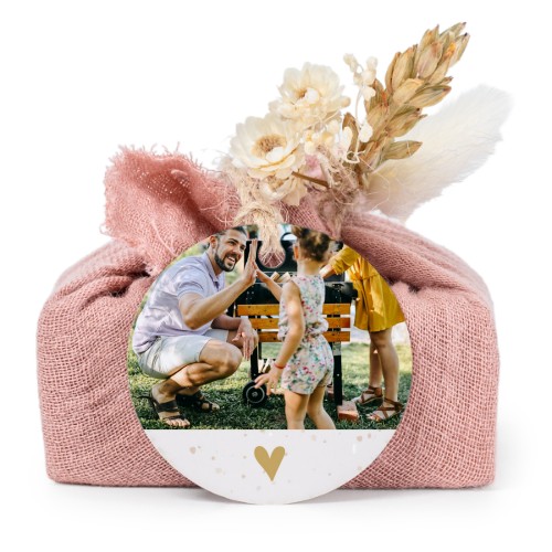 Seifen in rosa Tetra Pak mit rundem Etikett (6er-Set)