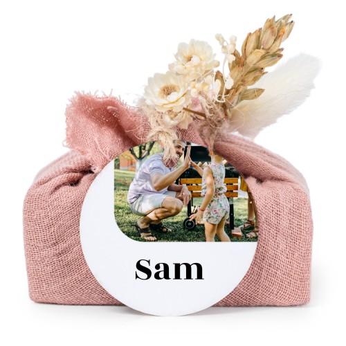 Pink cotton wrapped soaps with round label (6 pcs) Pink cotton wrapped soaps with round label (6 pcs)