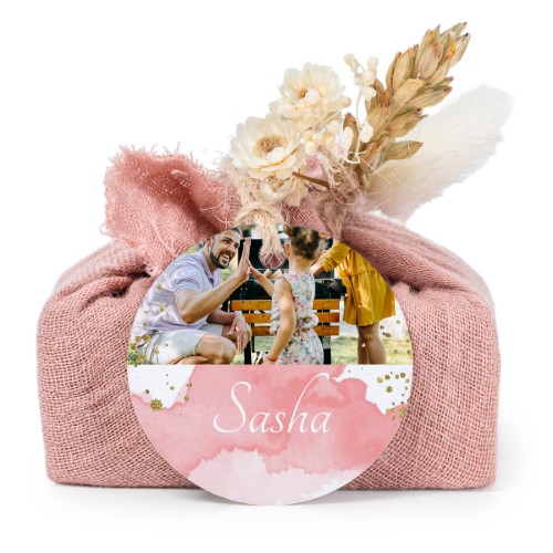 Watercolor Golden Circle