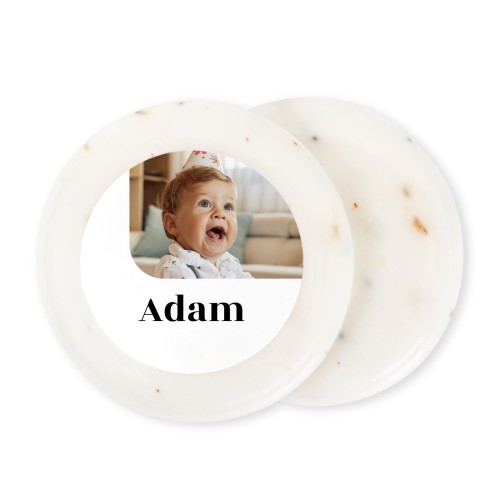 Round Bar of Soap with Sticker (set of 12)