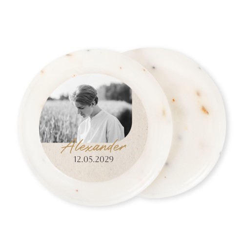 Seifenstücke Geschenkset mit Fotoaufklebern (12er Set) Seifenstücke Geschenkset mit Fotoaufklebern (12er Set)