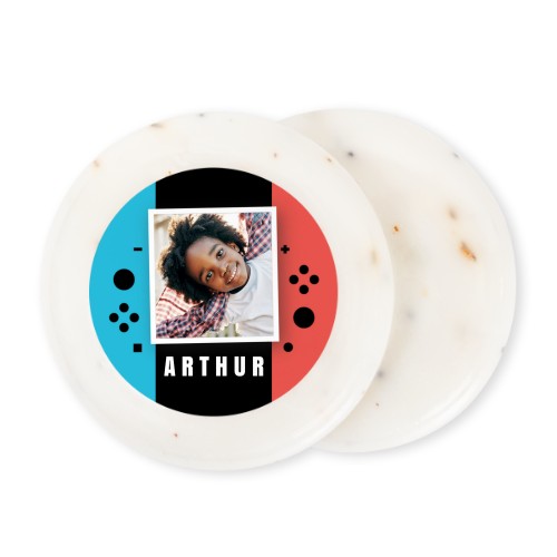 Round Bar of Soap with Sticker (set of 12)