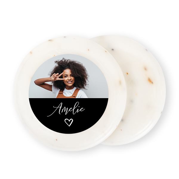 Round Bar of Soap with Sticker (set of 12)