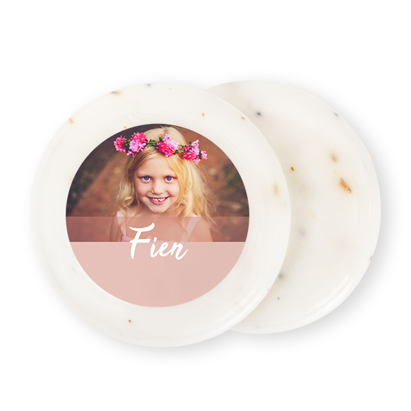 Round Bar of Soap with Sticker (set of 12) Round Bar of Soap with Sticker (set of 12)