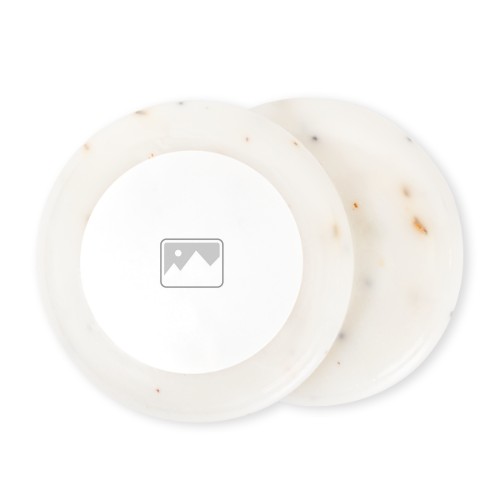 Round Bar of Soap with Sticker (set of 12)