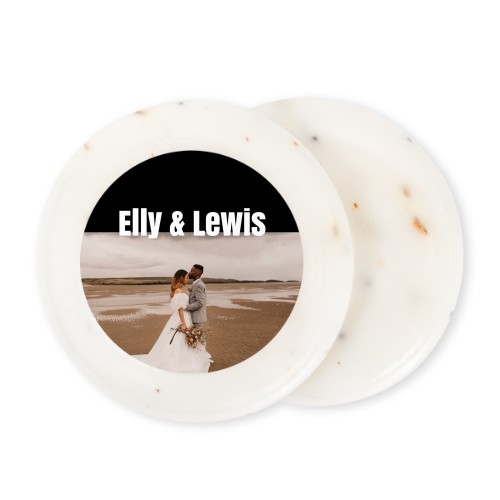 Round Bar of Soap with Sticker (set of 12)