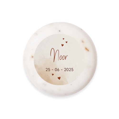 Neutral Aquarel Hearts