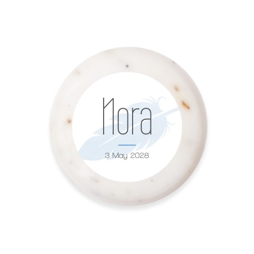 Round Bar of Soap with Sticker (set of 6) Round Bar of Soap with Sticker (set of 6)