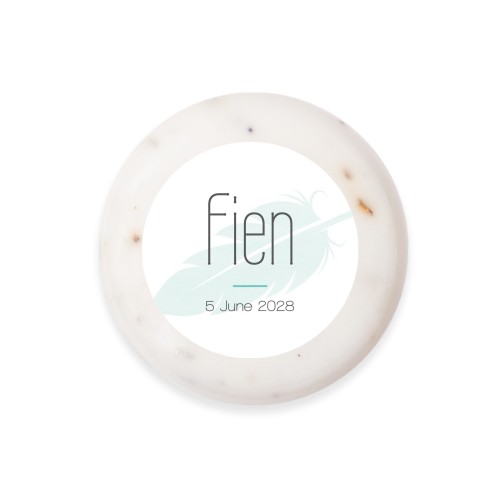 Round Bar of Soap with Sticker (set of 6) Round Bar of Soap with Sticker (set of 6)