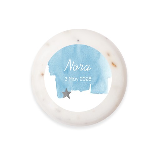 Round Bar of Soap with Sticker (set of 6)