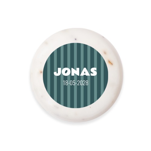 GiftSticker_StripedArchShapeBlue