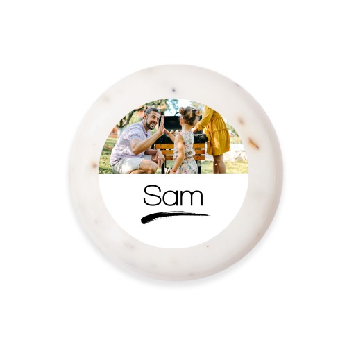 Round Bar of Soap with Sticker (set of 6)