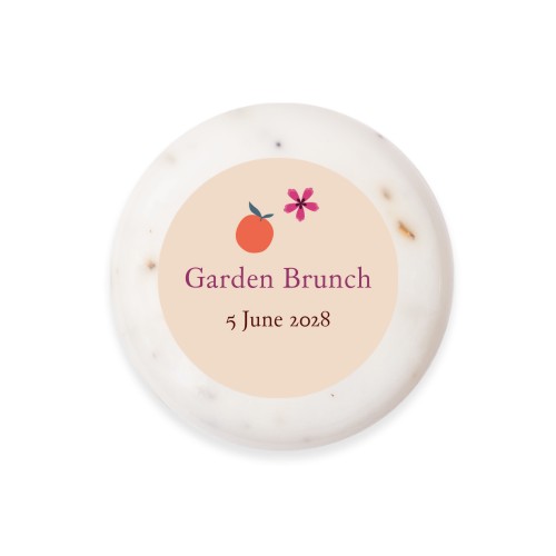 Orange Flower Pattern