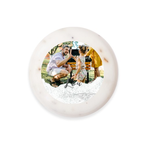 Round Bar of Soap with Sticker (set of 6)