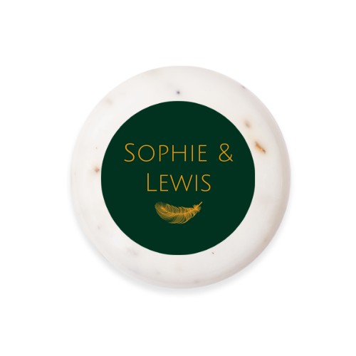 Classic Feather Gold - Text Only Classic Feather Gold - Text Only