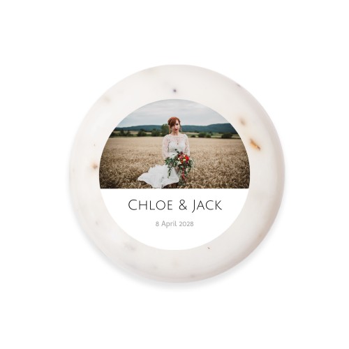 Round Bar of Soap with Sticker (set of 6)