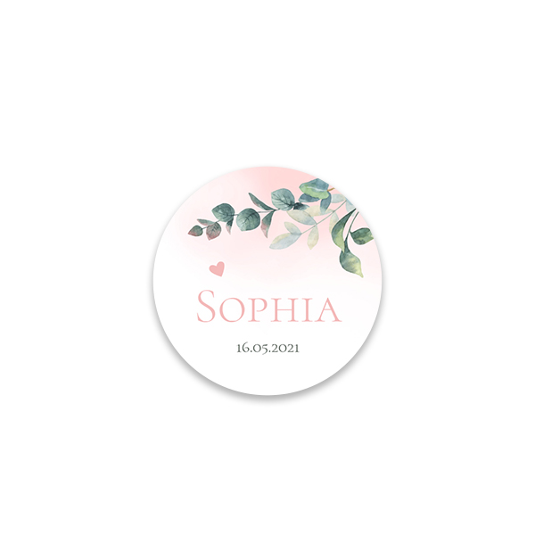 Presentetiketter Runda Small - 48 st Presentetiketter Runda Small - 48 st