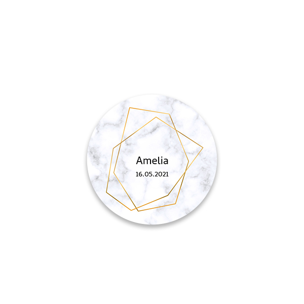 Marble Gold Geo - Text Only Marble Gold Geo - Text Only