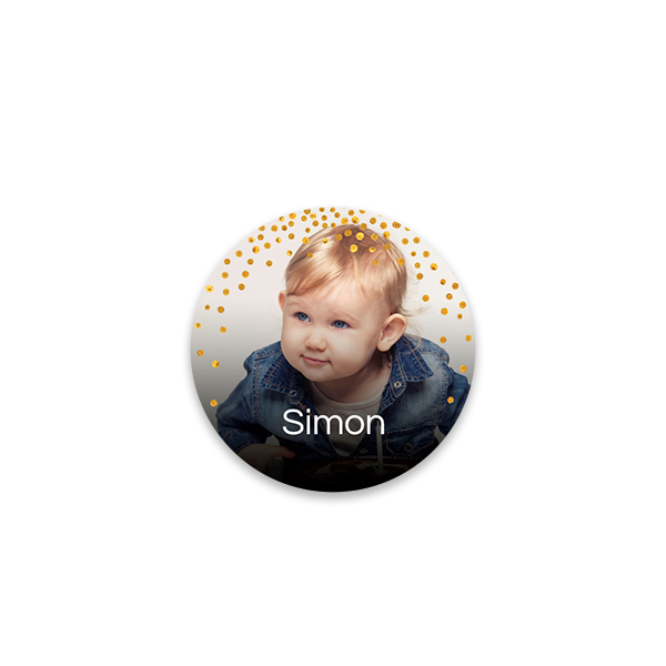 Gift wrapping stickers Round Small - set of 48 Gift wrapping stickers Round Small - set of 48