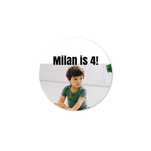 Ronde stickers klein - Set van 48