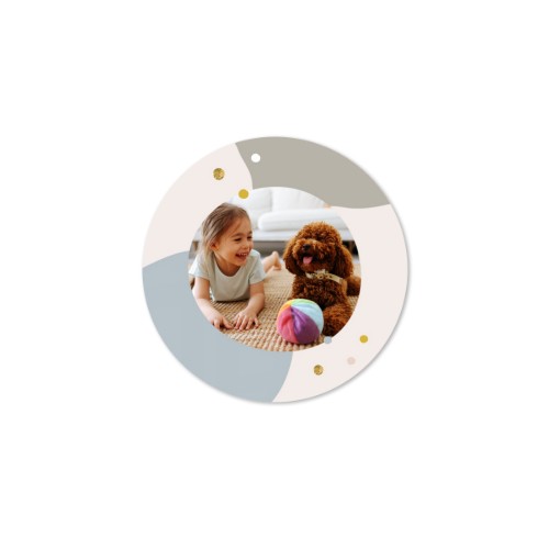 Stickers voor bedankjes rond klein (set van 48)