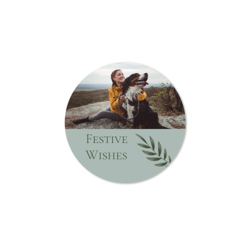 Gift wrapping stickers Round Small - set of 48