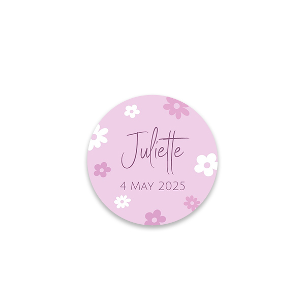 Gift wrapping stickers Round Small - set of 48